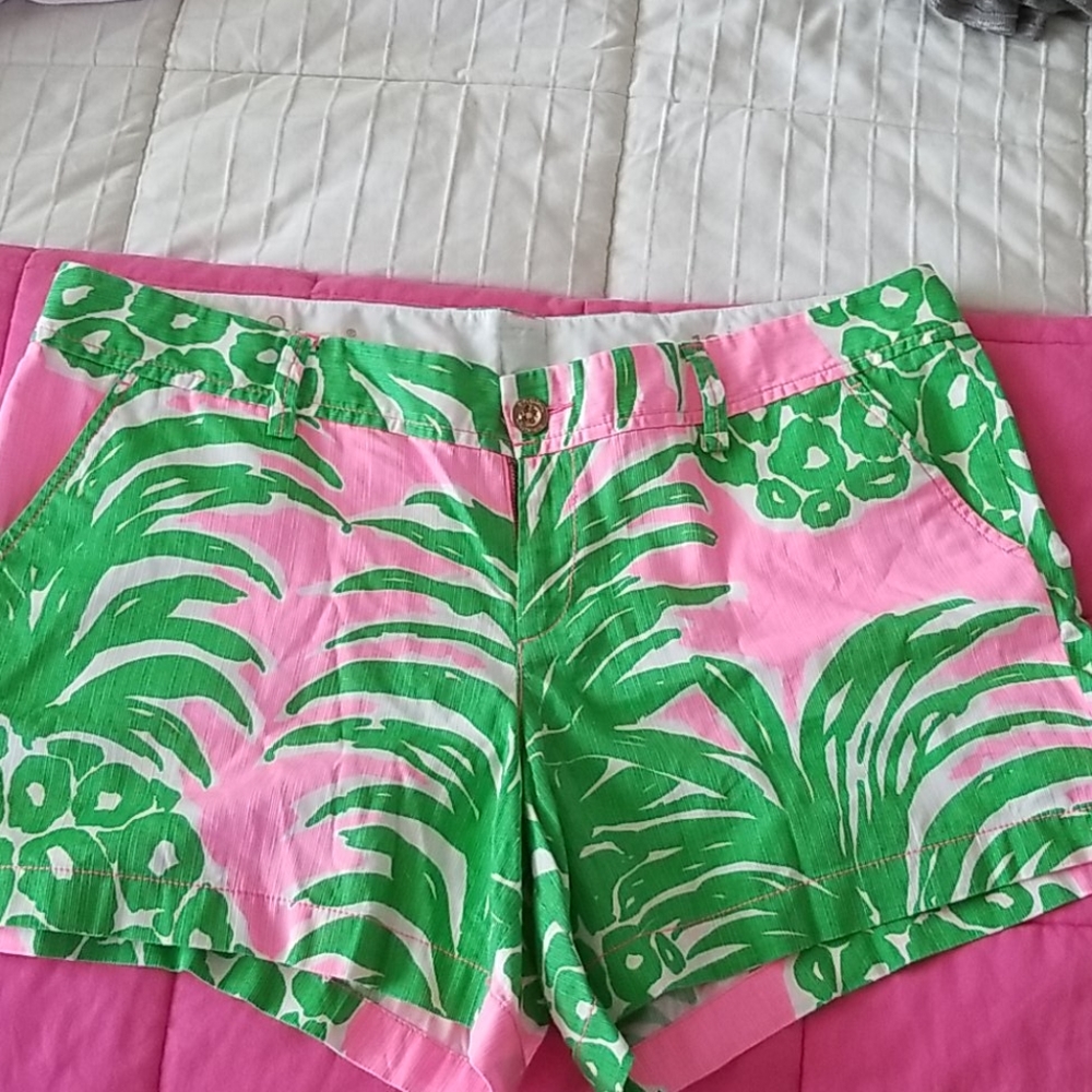 Lilly Pulitzer pineapple shorts